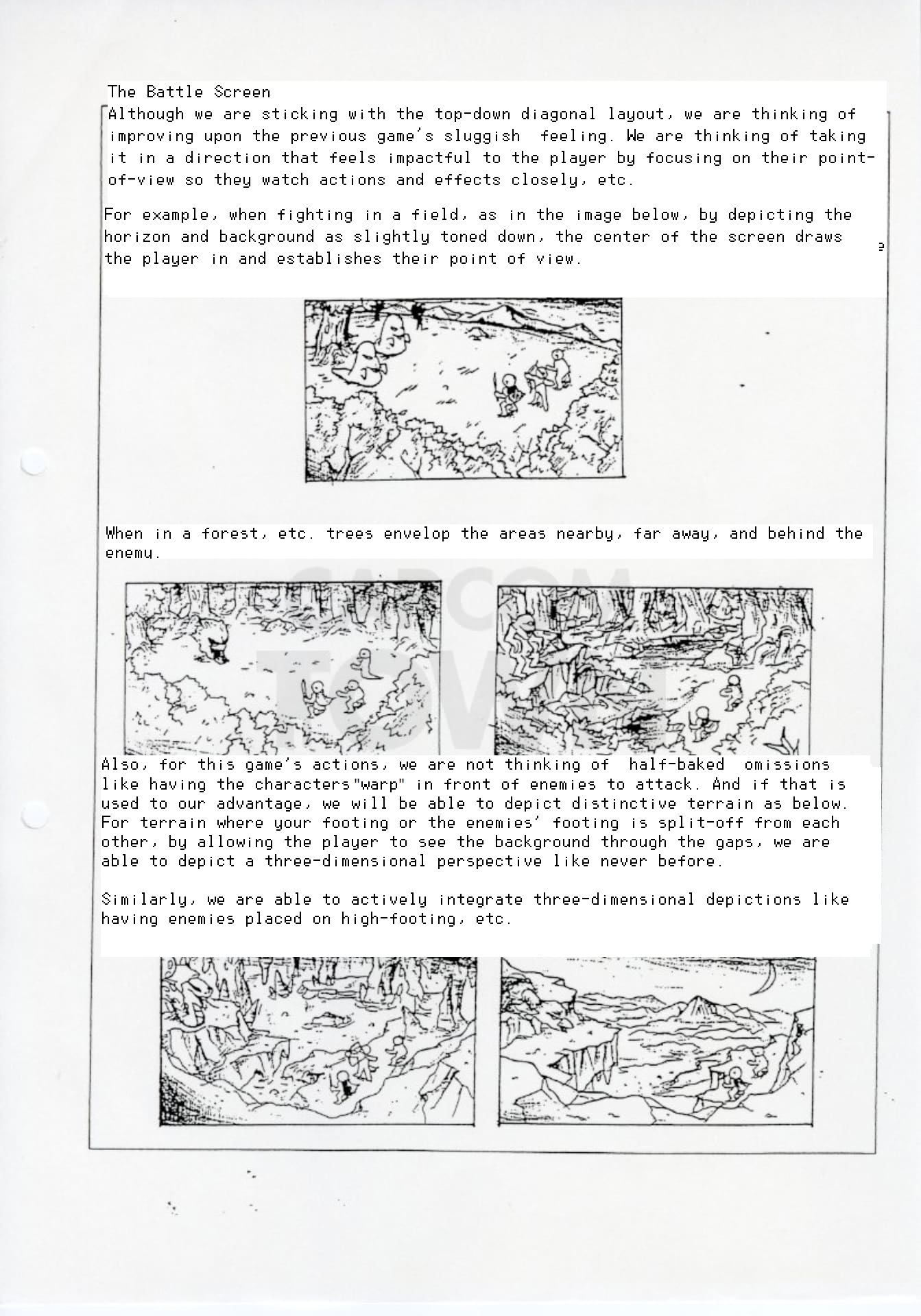 Breath of Fire 2 Design Doc Page 8 / English