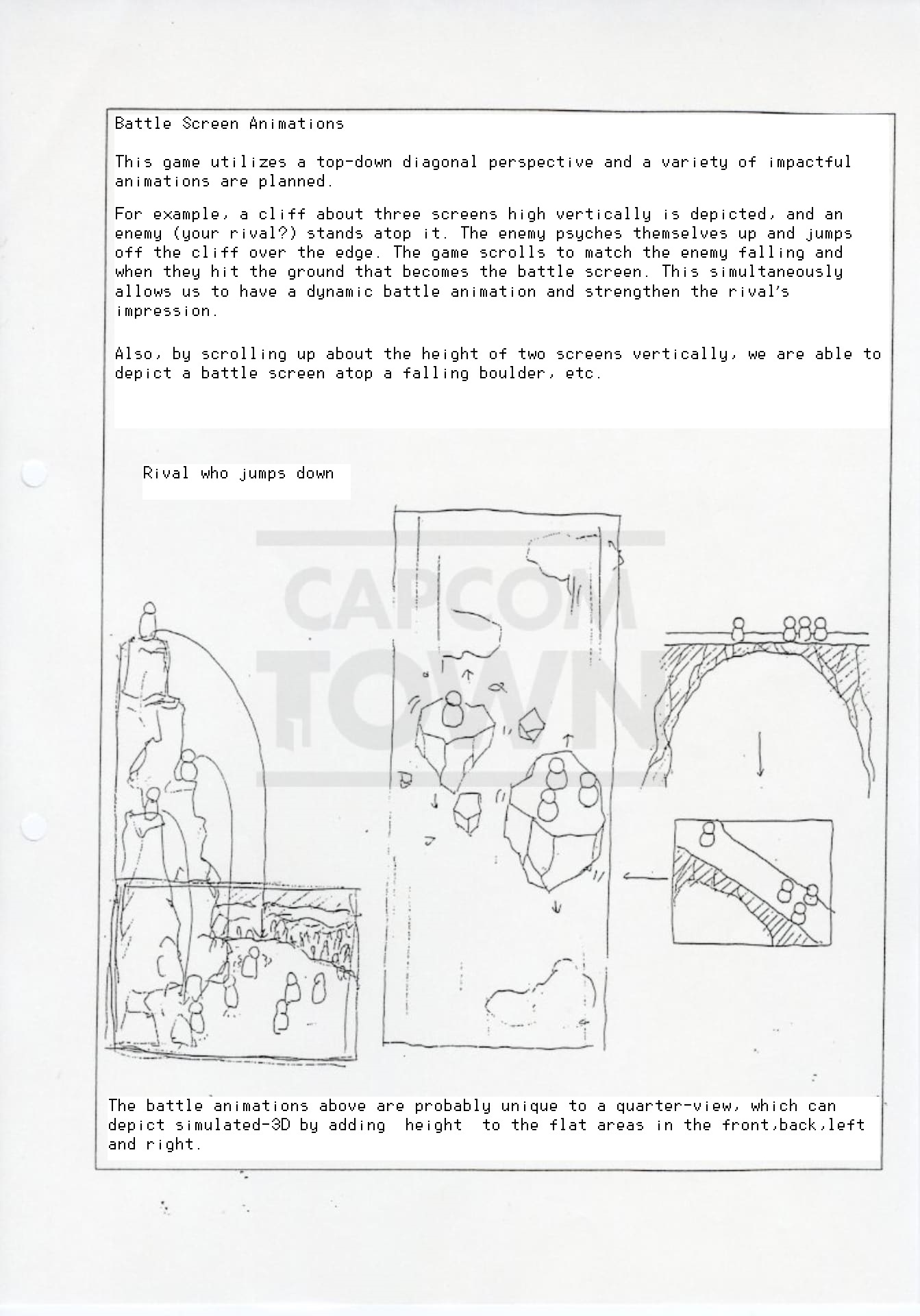 Breath of Fire 2 Design Doc Page 9 / English